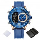 Sport RGBEBE Watches for Men Soft Silicone Strap Water Resistant Luxury Luminous