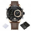 Sport RGBCE Watches for Men Soft Silicone Strap Water Resistant Luxury Luminous