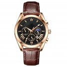 2021 New Mens Waterproof Watches 822 Leather BKRG Luminous Luxury Full Stell