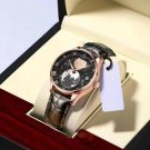 New Quartz Leather Men RG BK L Watch Waterproof Top Brand Luxury Date Casual
