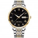 Waterproof 863 GD BK S Watch Men Top Brand Luxury Stainless Steel Date Quartz