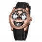 Big Jorke Dial Automatic Selfwinding Mechanical Watch Rubber Strap For Men JM JK PWBR