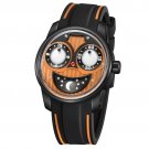 Big Jorke Dial Automatic Selfwinding Mechanical Watch Rubber Strap For Men JM JK BOBR