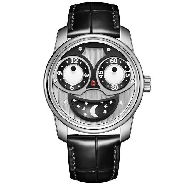 Mens Automatic Watch Leather Designer Big Joker Dial Mechanical Selfwinding JM YBB