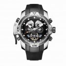 Sport Military Mechanical Watches for Men Rubber Strap blue Tourbillon PLLG