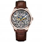 Luxury Automatic Watches Skeleton Dial Stainless Steel Hollow Outfor Men 5401BroL