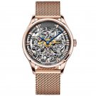 Luxury Automatic Watches Skeleton Dial Stainless Steel Hollow Outfor Men 5401RG