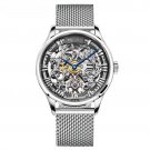 Men Skeleton Automatic Watches Leather Strap Limited Edition Sapphire 5401A9
