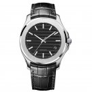Mens Watches Waterproof Stainless Steel Analog Automatic Date Calfskin Strap 6301D2YB