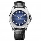 Mens Watches Waterproof Stainless Steel Analog Automatic Date Calfskin Strap 6301D2YBL