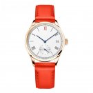 Brand Luxury Women Watch Automatic Mechanical Waterproof Leather Strap 1201D4