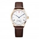 Brand Luxury Women Watch Automatic Mechanical Waterproof Leather Strap 1201D2