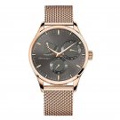 Brand Analog Watches for Men Ultra Thin Bracelet Calendar Steel Automatic 4103D9 Brand Analog Watches for Men Ultra Thin Bracelet Calendar Steel Automatic 4103D9