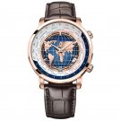 Brand Men Watch Waterproof With World Time Date Power Reserve Automatic 5201D2