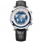 Brand Men Watch Waterproof With World Time Date Power Reserve Automatic 5201A1