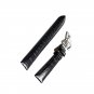 Top Quality Brown Genuine Leather black Strap Watch 22 mm Alligator for Men