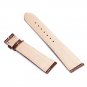 Top Quality Brown Genuine Leather brown Strap Watch 22 mm Alligator for Men