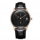 Luxury Business Mens Automatic Genuine Leather Strap Watch Waterproof PBB