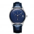 Luxury Business Mens Automatic Genuine Leather Strap Watch Waterproof YLL