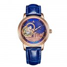 Top Brand Luxury Watches Mens Fashion Tourbillon Blue Mechanical PLL