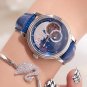 Top Brand Luxury Watches Mens Fashion Tourbillon Blue Mechanical YLL