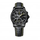Casual Sport Luminous Black Watches For Mens Quartz Chronograph with Date BBLG