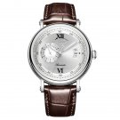Automatic Watches Men Genuine Leather Strap Miyota Mechanical Big Date 24 Hour YWS