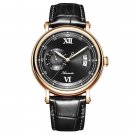 Automatic Watches Men Genuine Leather Strap Miyota Mechanical Big Date 24 Hour PBB