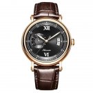 Automatic Watches Men Genuine Leather Strap Miyota Mechanical Big Date 24 Hour PBS
