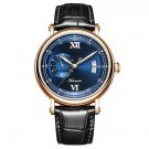 Automatic Watches Men Genuine Leather Strap Miyota Mechanical Big Date 24 Hour PLB