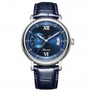 Automatic Watches Men Genuine Leather Strap Miyota Mechanical Big Date 24 Hour YLL