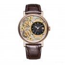 Watches Leather Band Luxury Rose Gold Automatic Non moving Double Tourbillon PSSB Watches Leather Band Luxury Rose Gold Automatic Non moving Double Tourbillon PSSB