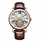Casual Luxury Designer Watch for Men Tourbillon Automatic with Alligator Strap PWS