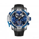 New Luminous Watches Rubber Strap Perpetual Calendar Spider Dial Automatic YLR