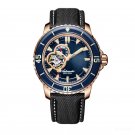 Super Luminous Dive Watches for Men Stainless Steel Nylon Strap with Date PLB