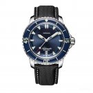 Super Luminous Dive Watches Analog Mens Automatic Blue Dial YLB with Date