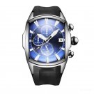 Top Brand Luxury Sport Waterproof Watch for Men Blue Dial YLB Professional Stop