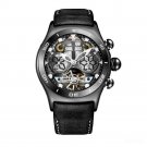 Mens Sport Automatic Watches Skeleton Tourbillon with Year Month Calendar BBB