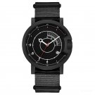 Sport Waterproof Watch Simple Men Black Nylon Strap Automatic Military BBB