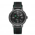 Luxury Watches Men Automatic green Dial Leather Strap Sport Waterproof BBG