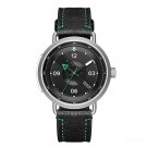 Luxury Watches Men Automatic green Dial Leather Strap Sport Waterproof YBG
