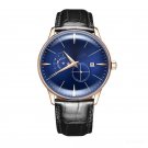 Luxury Automatic Waterproof Analog Mens Watches Designer Black Leather Strap PLB