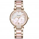 2021 Top Brand Luxury Women Watch Date Rose Gold Diamond Bracelet PPT