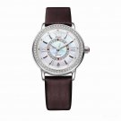 Luxury Women Fashion Waterproof Watch Leather Strap Sheel Dial Automatic YWBRD