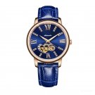 Top Brand Luxury Automatic Fashion Rose Gold blue Watch PLL
