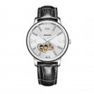 Top Brand Luxury Automatic Fashion silver black Watch YWB