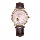 Luxury Fashion Automatic Watches for Women Rose Gold brown Shell Dial Analog PPS