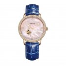 Luxury Fashion Automatic Watches for Women Rose Gold blue Shell Dial Analog PPL