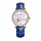 Women Fashion Watches New Luxury blue Leather Band Automatic PWL