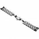 Steel Strip 22mm Watches Casual Mens Skeleton Dial White Automatic